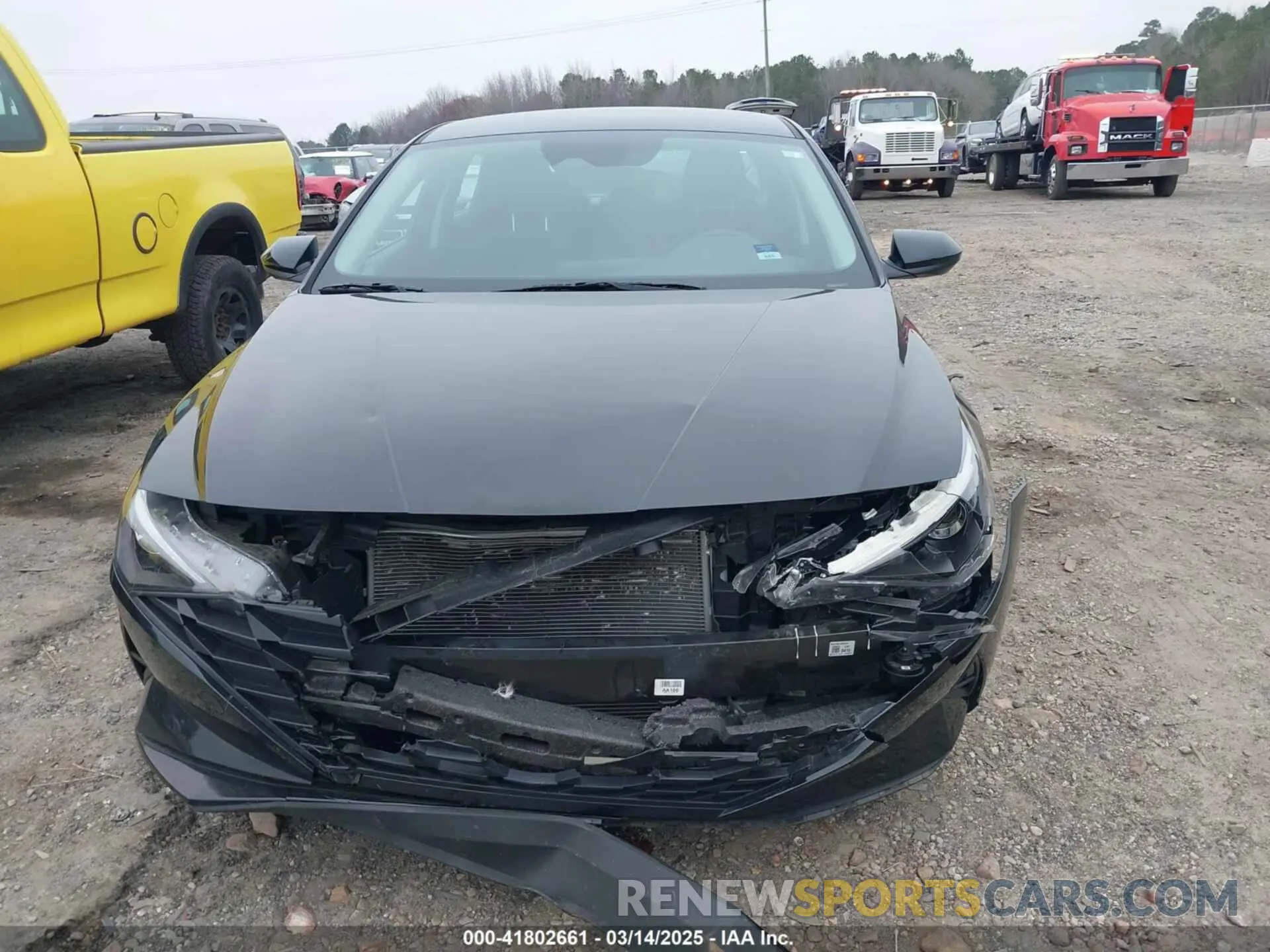 13 Photograph of a damaged car KMHLM4AG3PU502245 HYUNDAI ELANTRA 2023