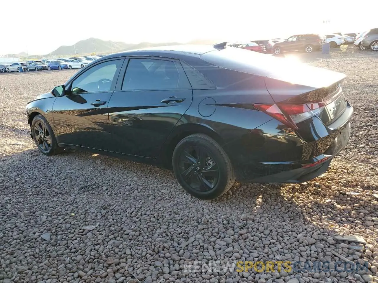 2 Photograph of a damaged car KMHLM4AG3PU520003 HYUNDAI ELANTRA 2023