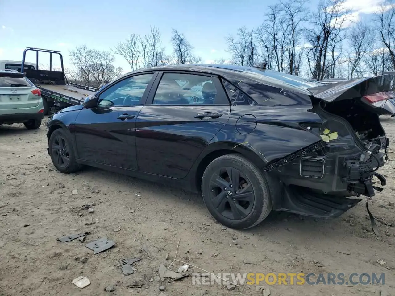 2 Фотография поврежденного автомобиля KMHLM4AG3PU533463 HYUNDAI ELANTRA 2023
