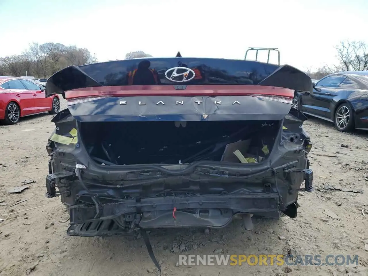 6 Фотография поврежденного автомобиля KMHLM4AG3PU533463 HYUNDAI ELANTRA 2023