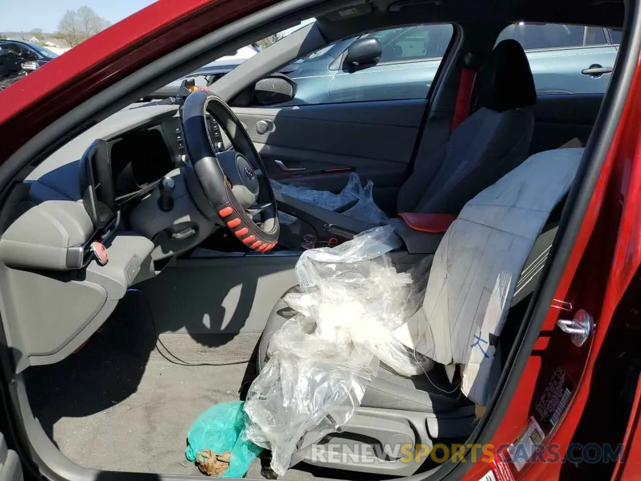 7 Photograph of a damaged car KMHLM4AG3PU567208 HYUNDAI ELANTRA 2023