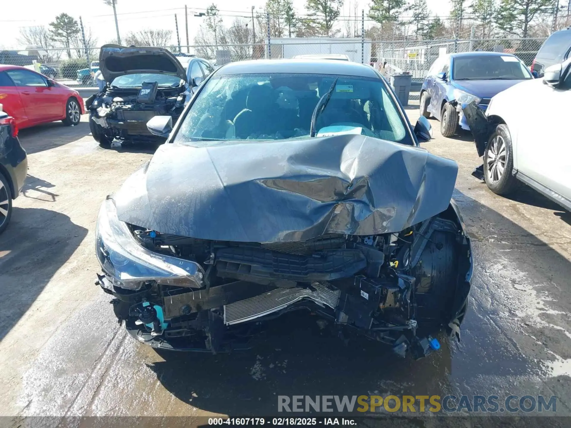 13 Photograph of a damaged car KMHLM4AG3PU576510 HYUNDAI ELANTRA 2023