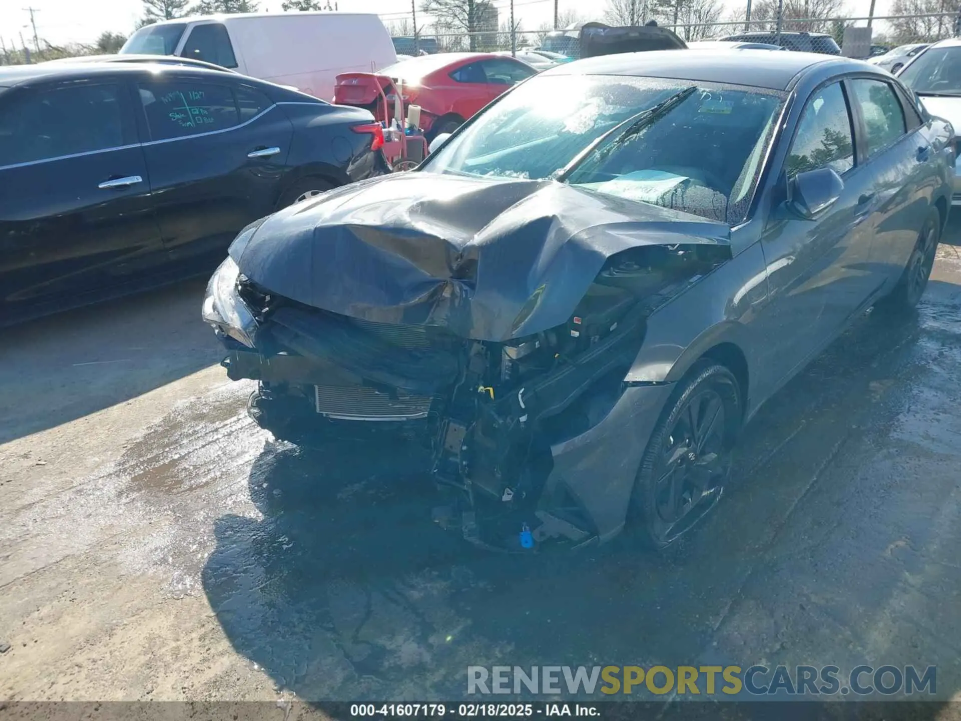 6 Photograph of a damaged car KMHLM4AG3PU576510 HYUNDAI ELANTRA 2023