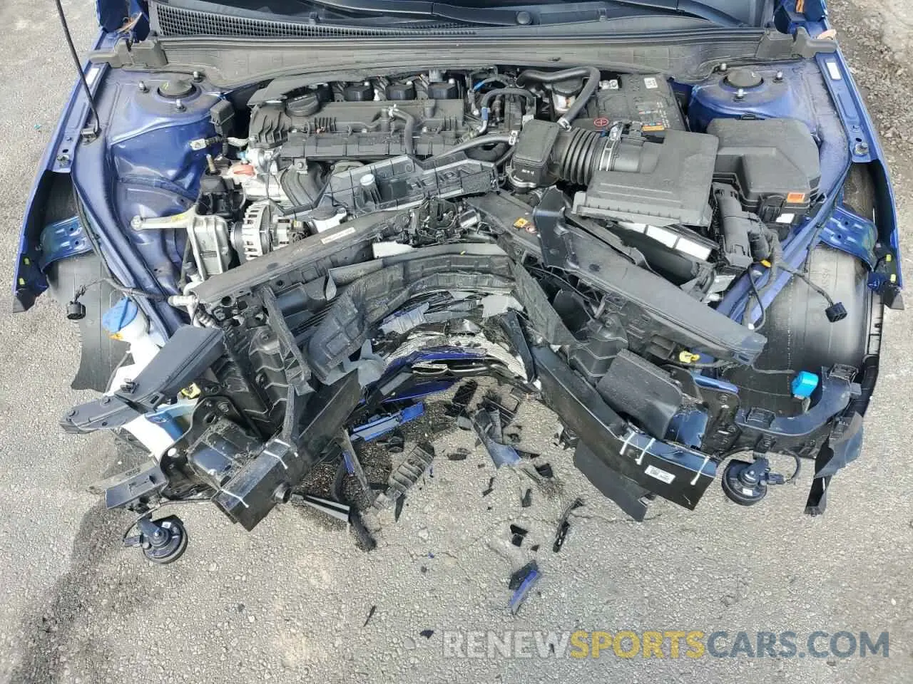 11 Photograph of a damaged car KMHLM4AG3PU579410 HYUNDAI ELANTRA 2023