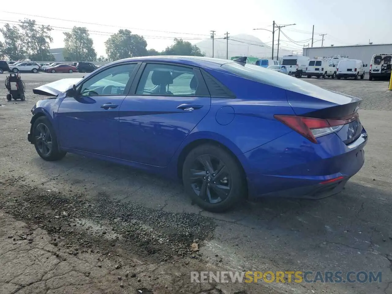 2 Photograph of a damaged car KMHLM4AG3PU579410 HYUNDAI ELANTRA 2023