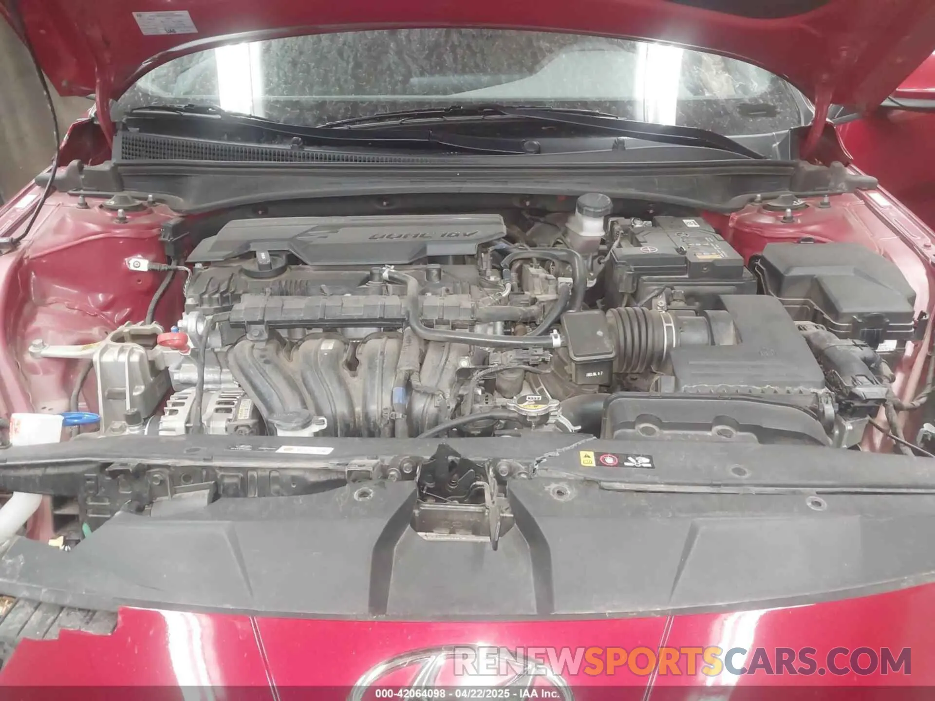 10 Photograph of a damaged car KMHLM4AG3PU584509 HYUNDAI ELANTRA 2023