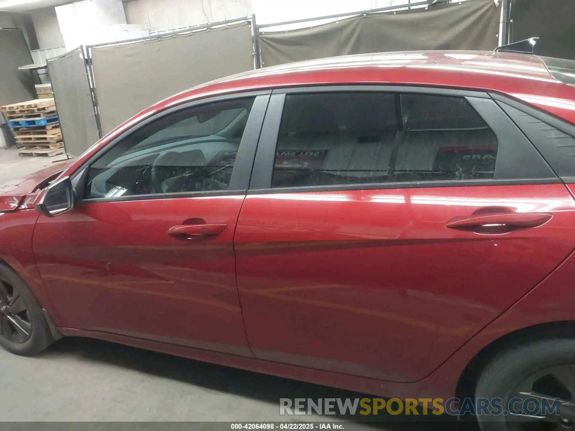 14 Photograph of a damaged car KMHLM4AG3PU584509 HYUNDAI ELANTRA 2023