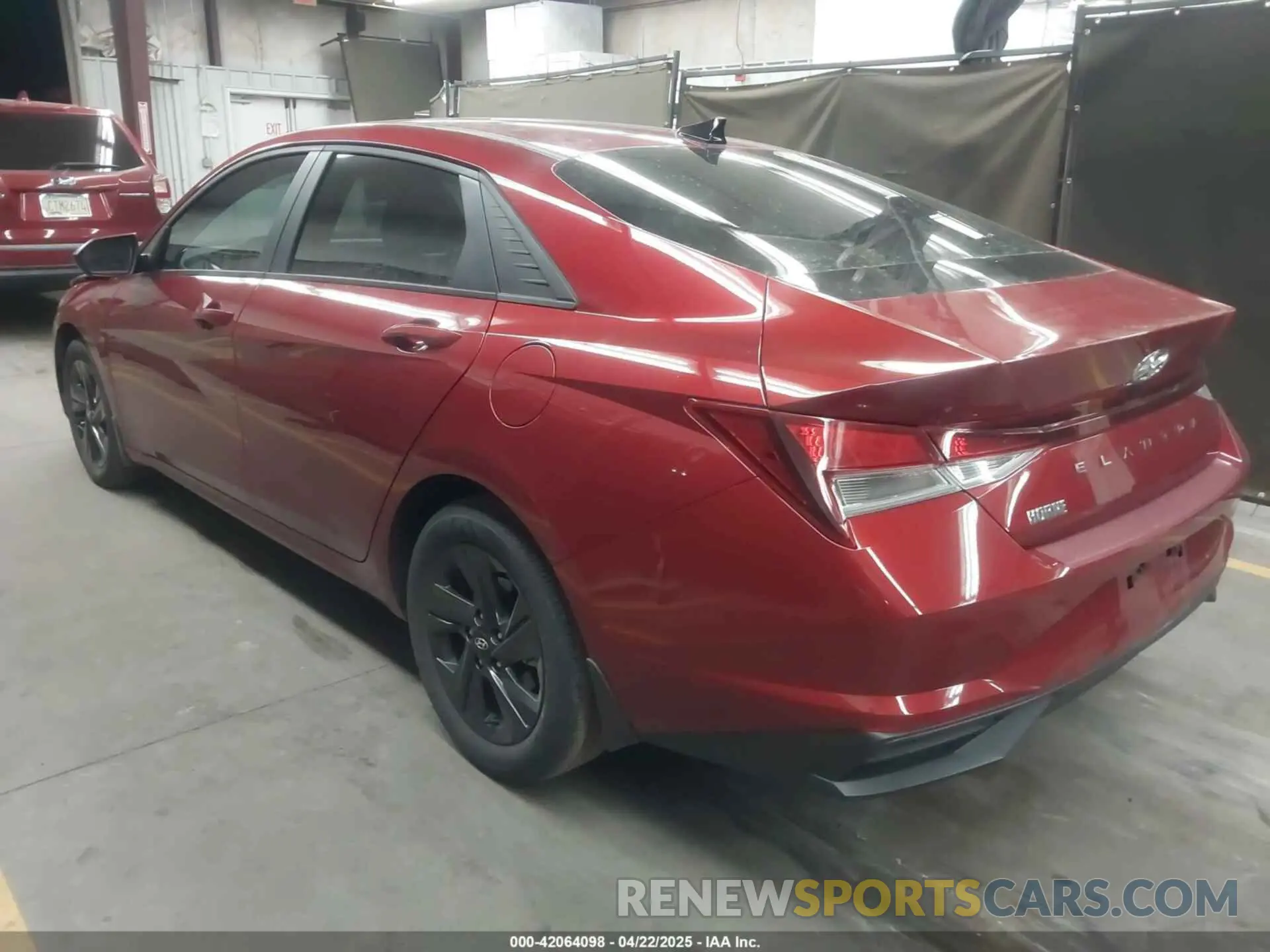 3 Photograph of a damaged car KMHLM4AG3PU584509 HYUNDAI ELANTRA 2023