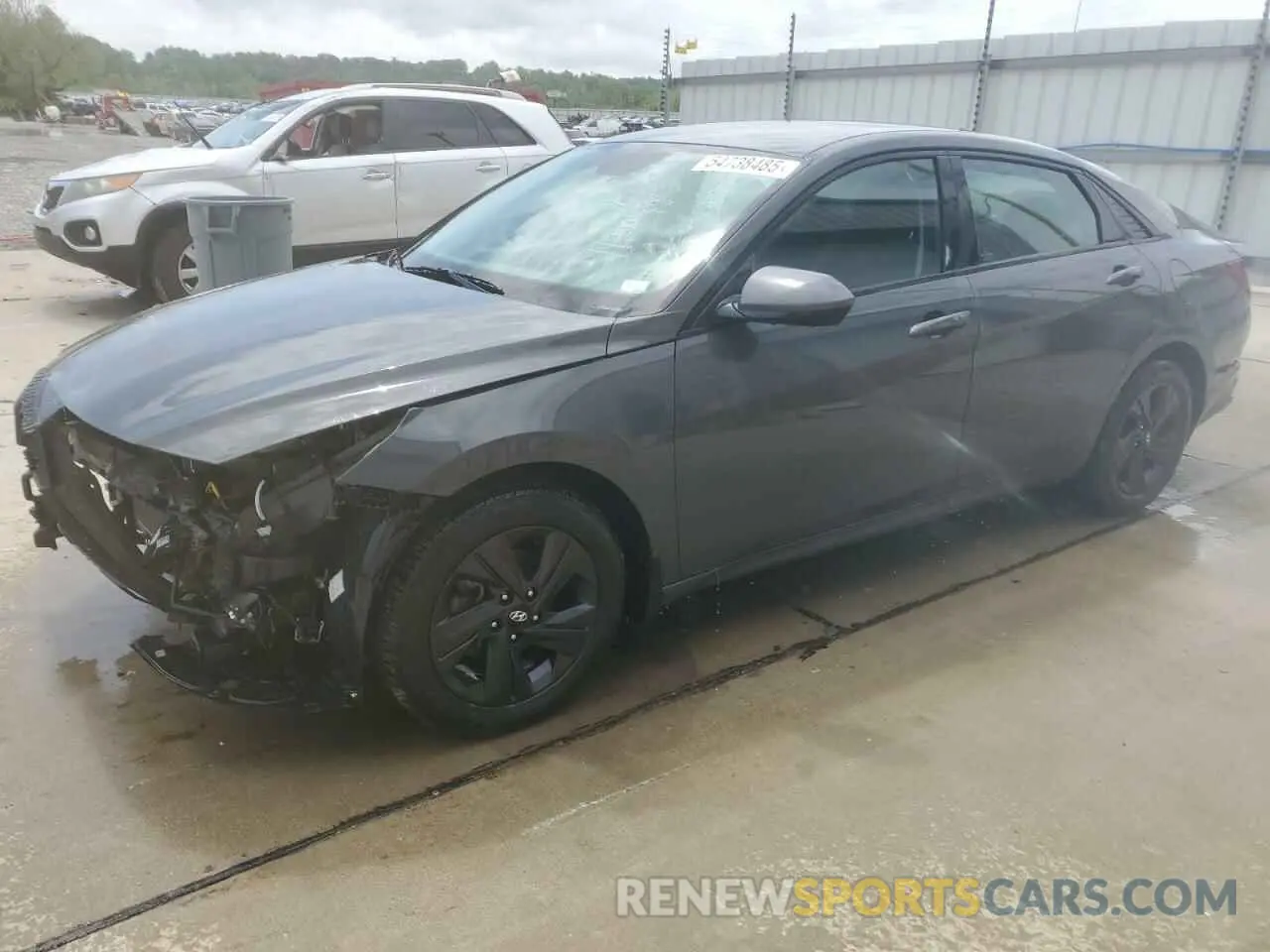 1 Photograph of a damaged car KMHLM4AG3PU588625 HYUNDAI ELANTRA 2023