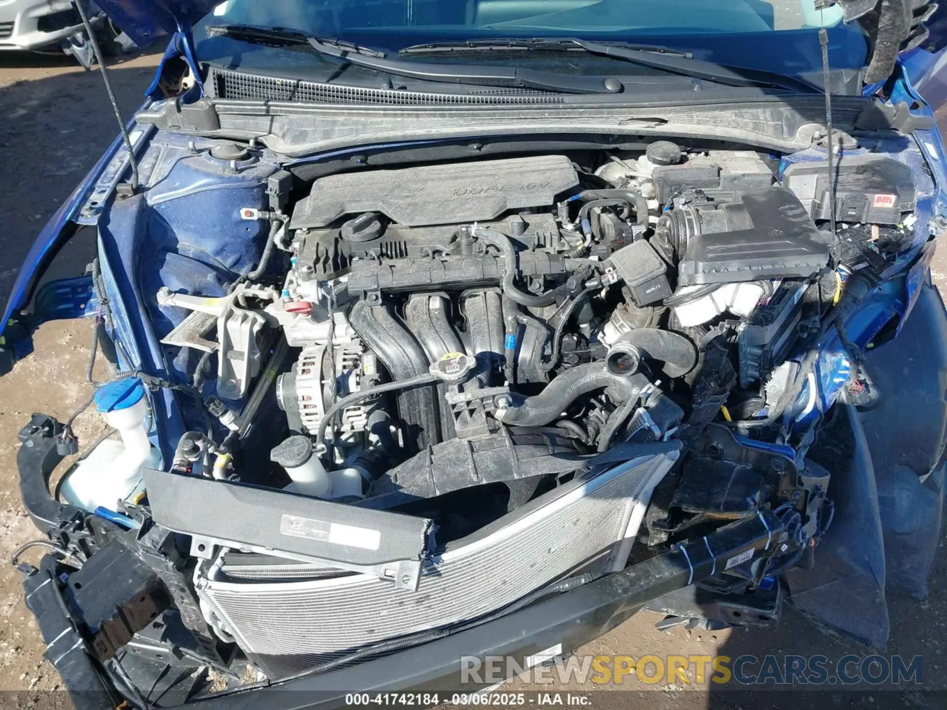 10 Photograph of a damaged car KMHLM4AG3PU593422 HYUNDAI ELANTRA 2023