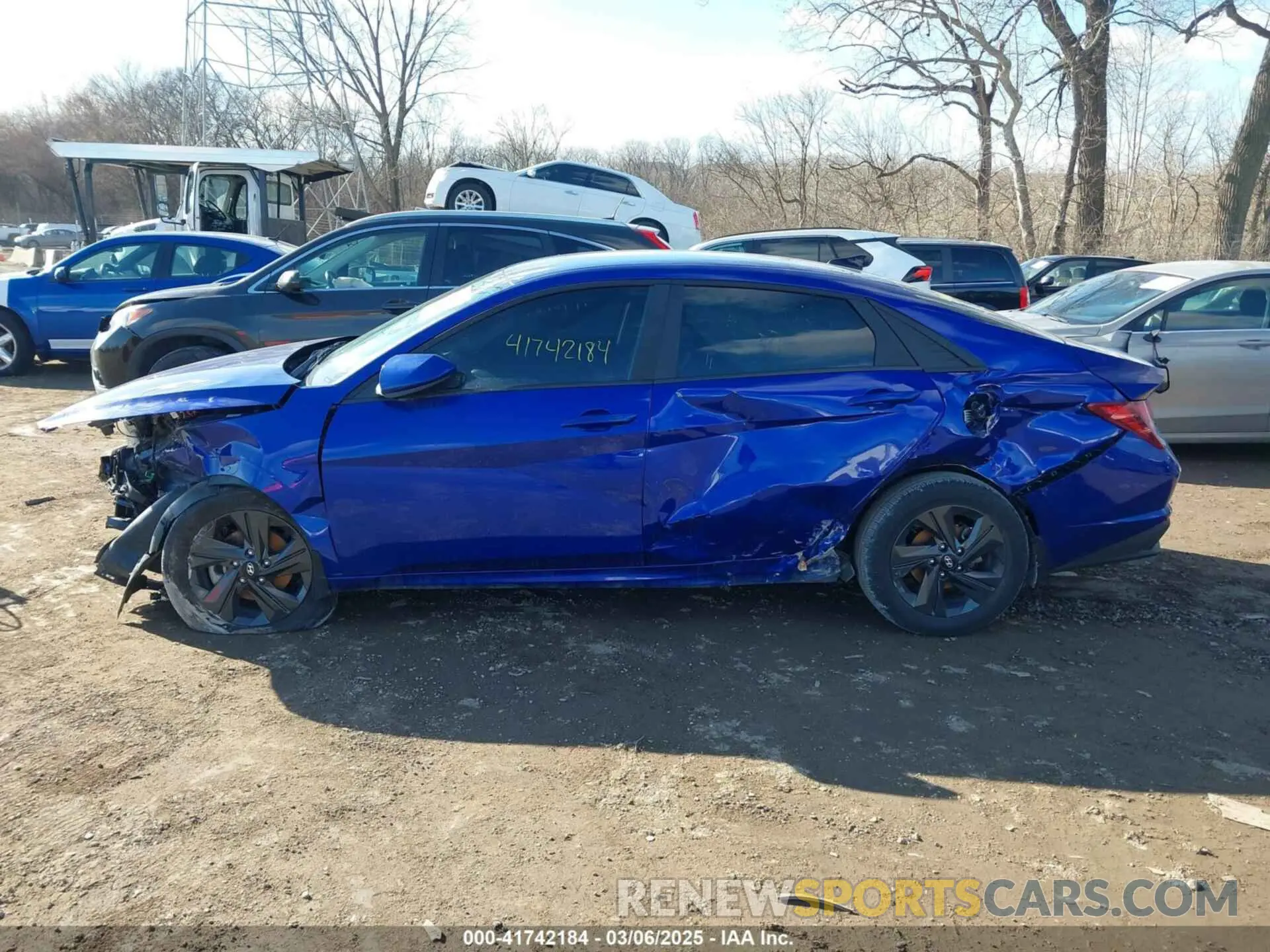 13 Photograph of a damaged car KMHLM4AG3PU593422 HYUNDAI ELANTRA 2023