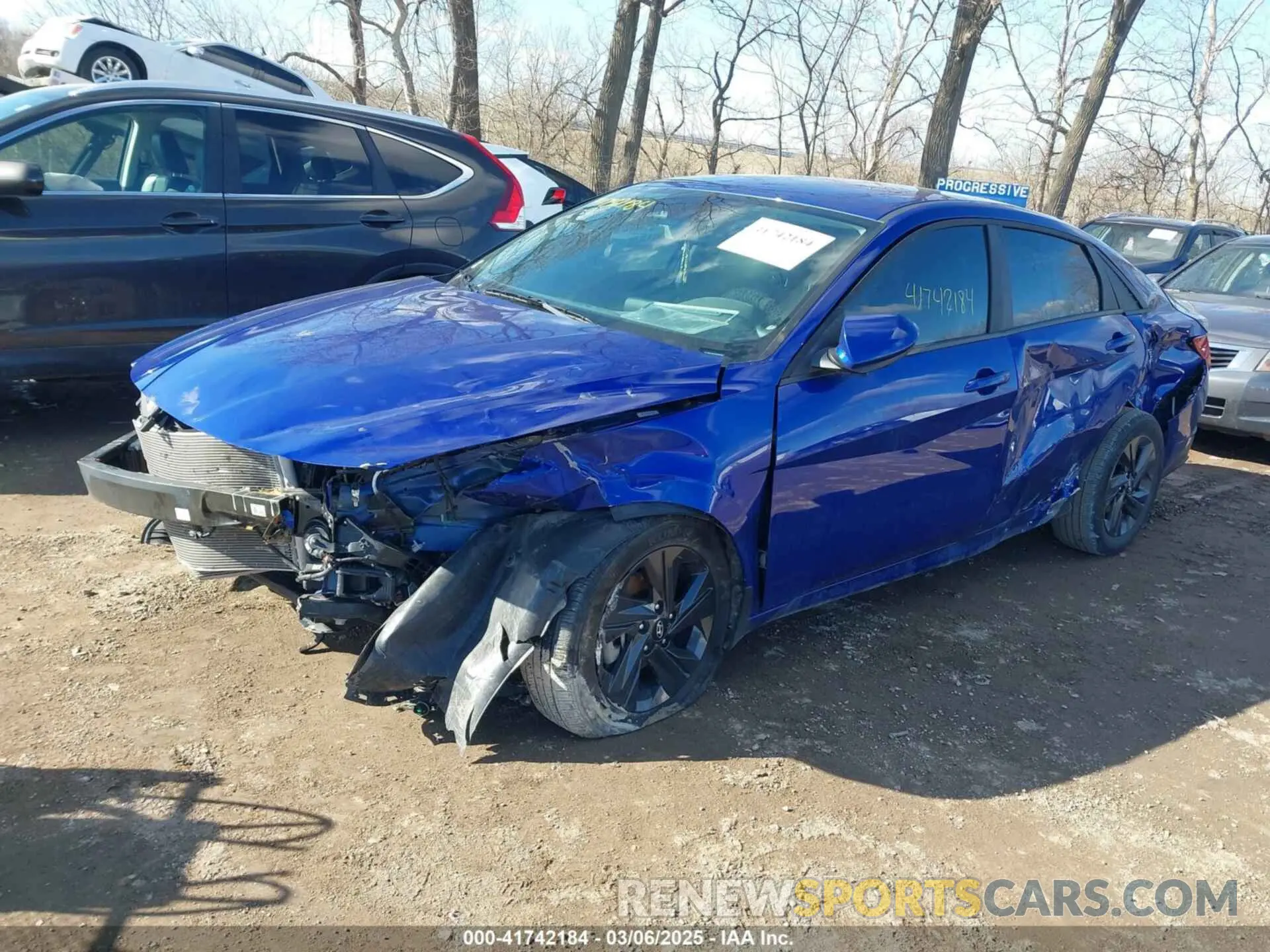 2 Photograph of a damaged car KMHLM4AG3PU593422 HYUNDAI ELANTRA 2023