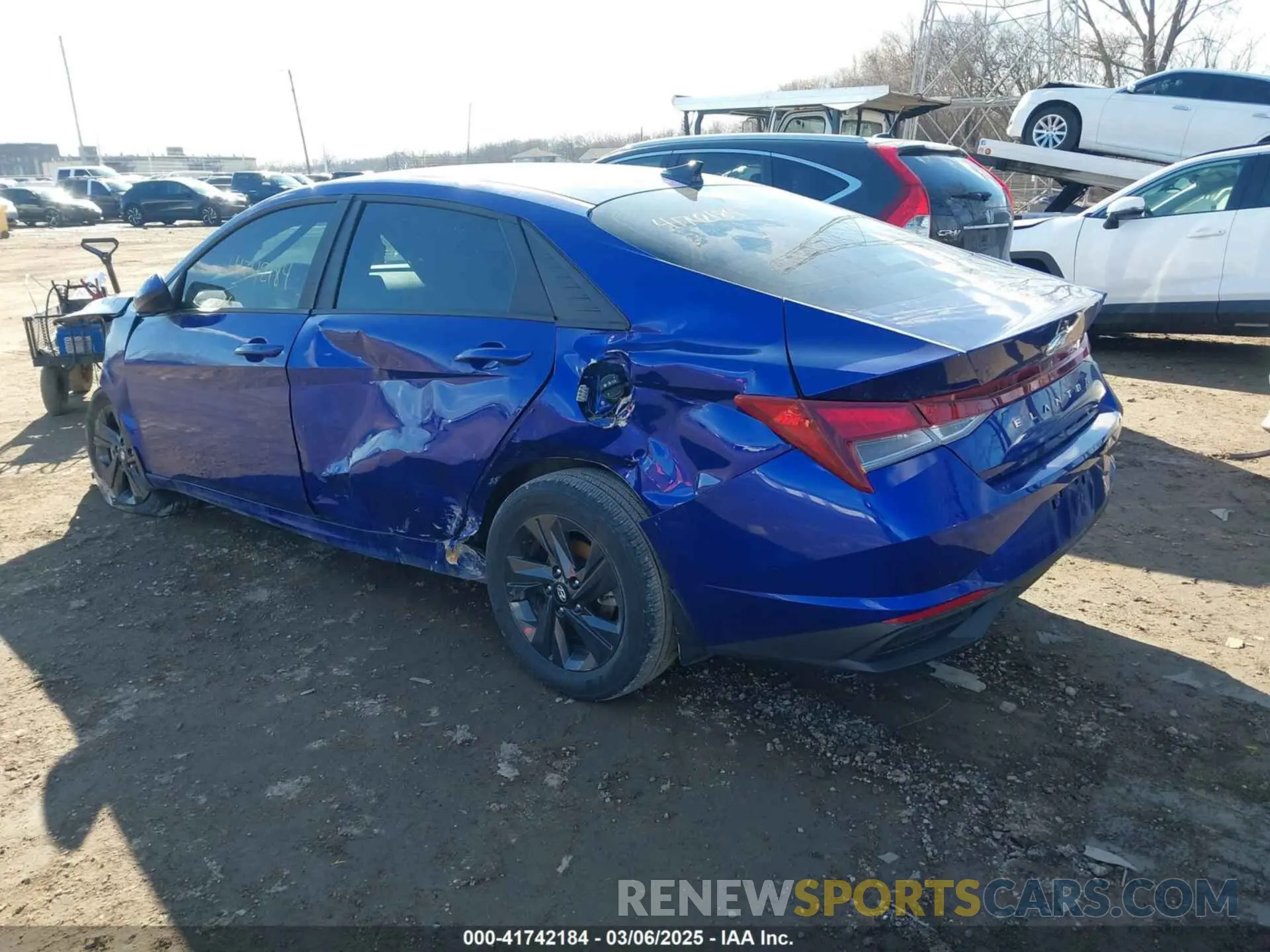 3 Photograph of a damaged car KMHLM4AG3PU593422 HYUNDAI ELANTRA 2023