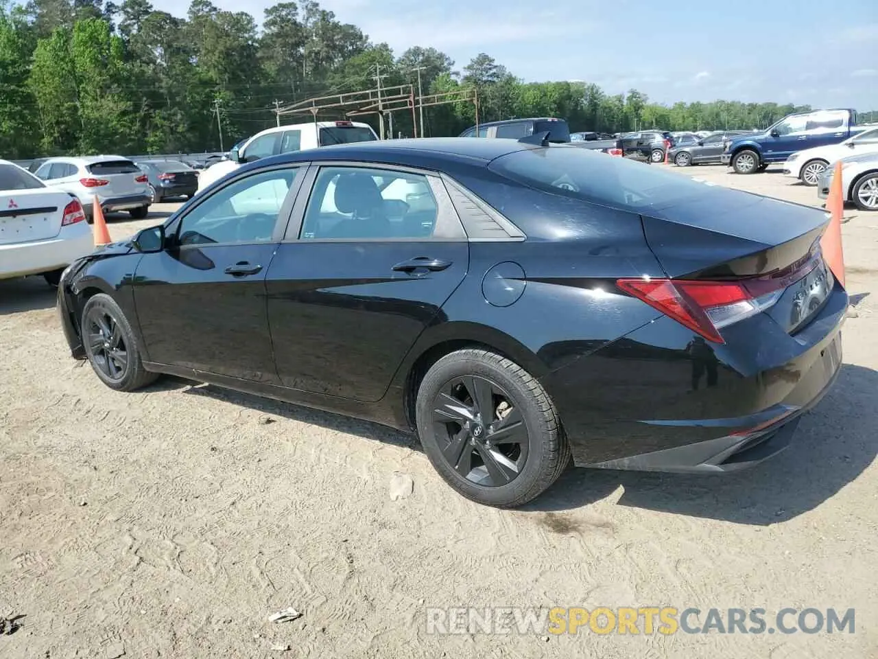 2 Photograph of a damaged car KMHLM4AG4PU373948 HYUNDAI ELANTRA 2023