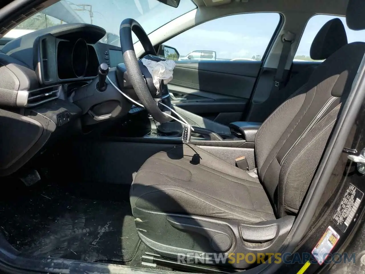 7 Photograph of a damaged car KMHLM4AG4PU373948 HYUNDAI ELANTRA 2023