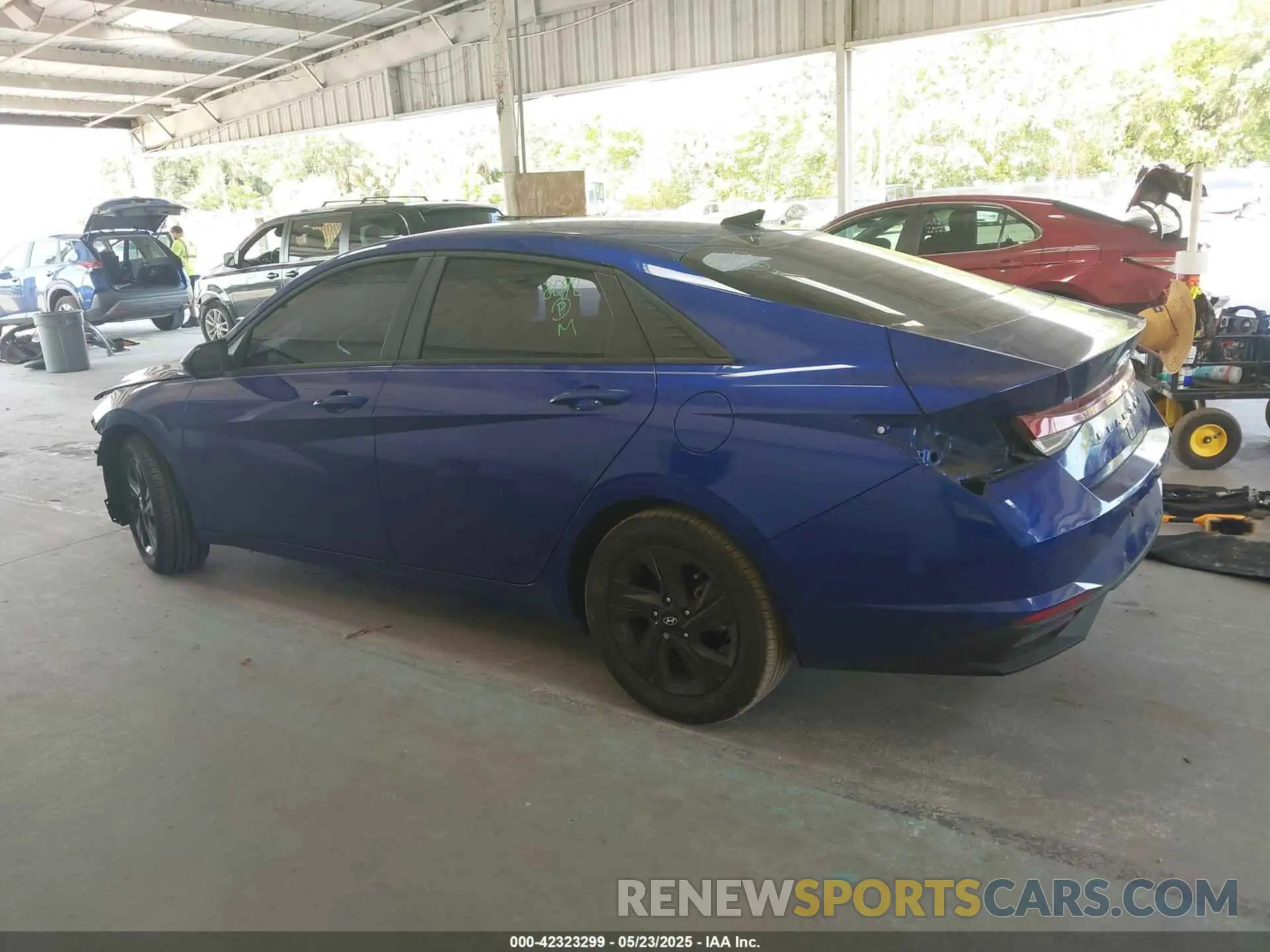15 Photograph of a damaged car KMHLM4AG4PU409332 HYUNDAI ELANTRA 2023