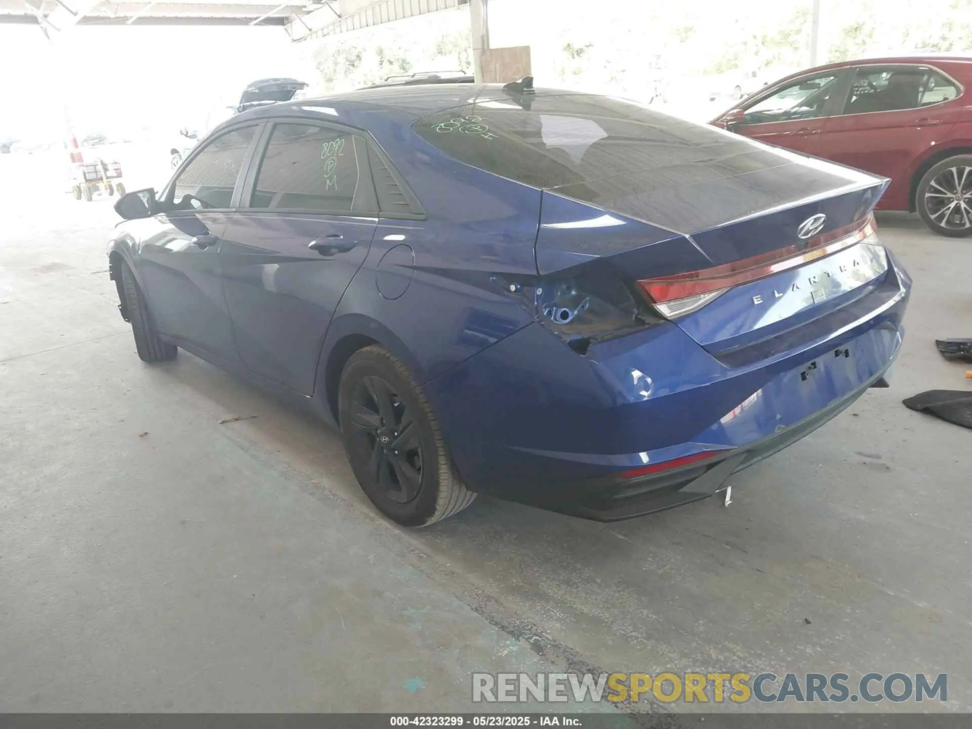 3 Photograph of a damaged car KMHLM4AG4PU409332 HYUNDAI ELANTRA 2023