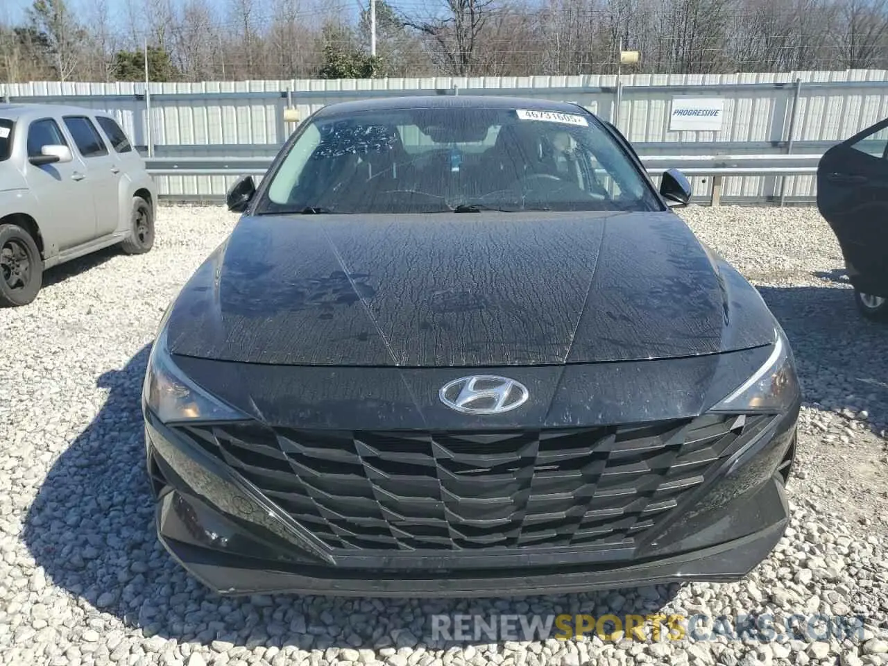 5 Photograph of a damaged car KMHLM4AG4PU446977 HYUNDAI ELANTRA 2023