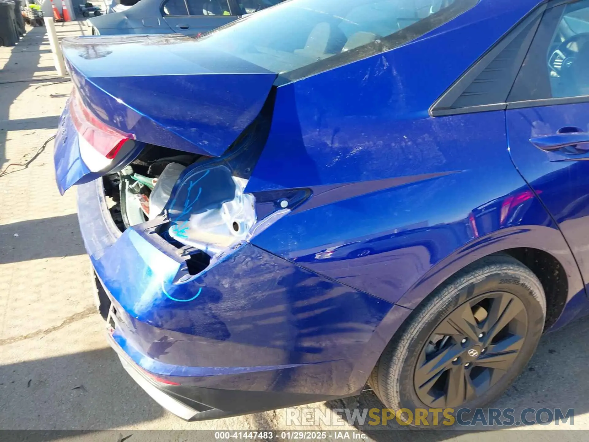 17 Photograph of a damaged car KMHLM4AG4PU480479 HYUNDAI ELANTRA 2023