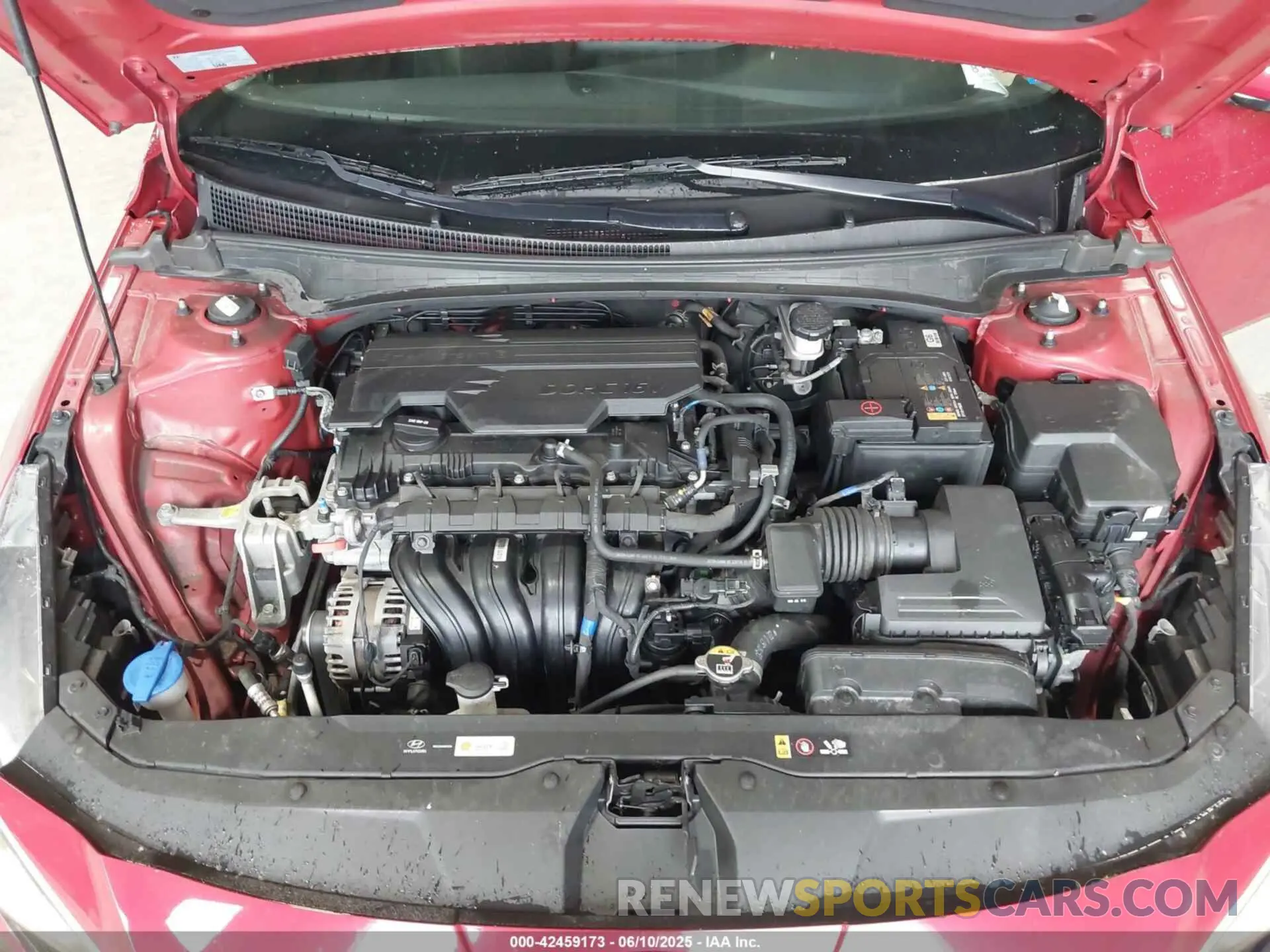 10 Photograph of a damaged car KMHLM4AG5PU434336 HYUNDAI ELANTRA 2023