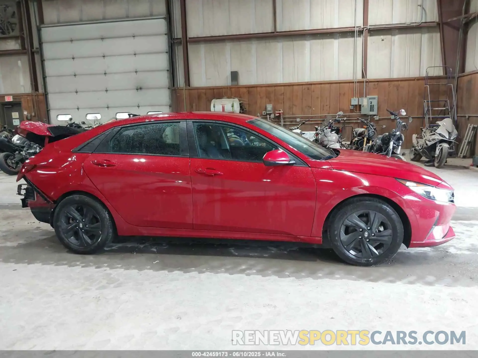 14 Photograph of a damaged car KMHLM4AG5PU434336 HYUNDAI ELANTRA 2023