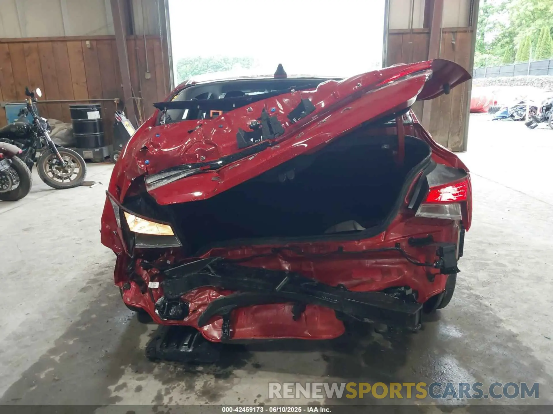 17 Photograph of a damaged car KMHLM4AG5PU434336 HYUNDAI ELANTRA 2023
