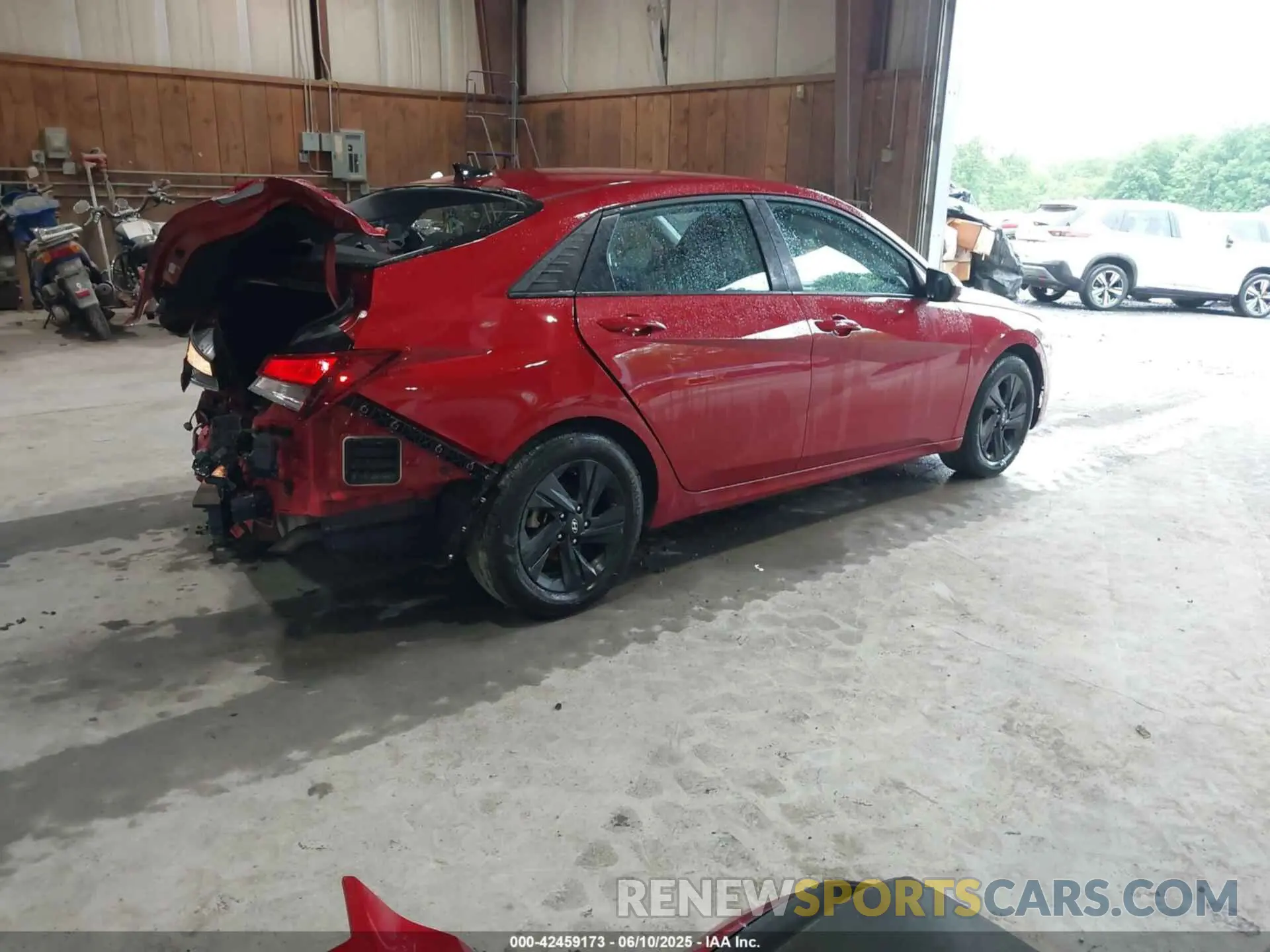 4 Photograph of a damaged car KMHLM4AG5PU434336 HYUNDAI ELANTRA 2023