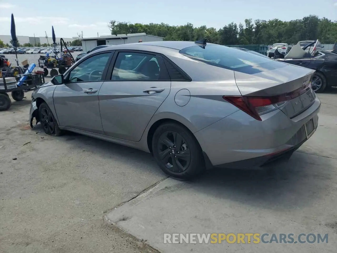 2 Photograph of a damaged car KMHLM4AG5PU525977 HYUNDAI ELANTRA 2023
