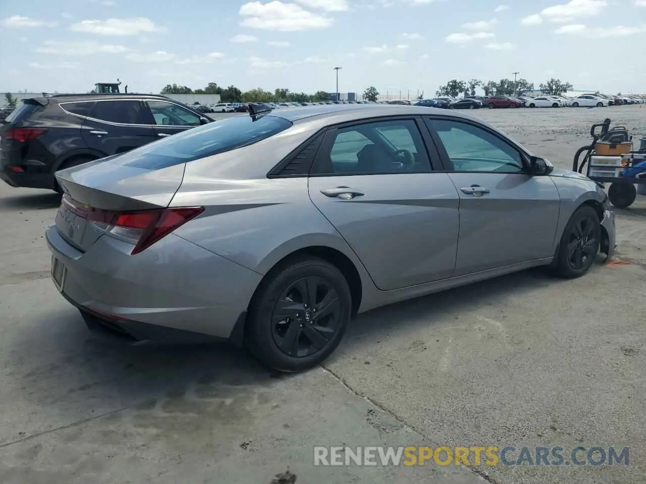3 Photograph of a damaged car KMHLM4AG5PU525977 HYUNDAI ELANTRA 2023