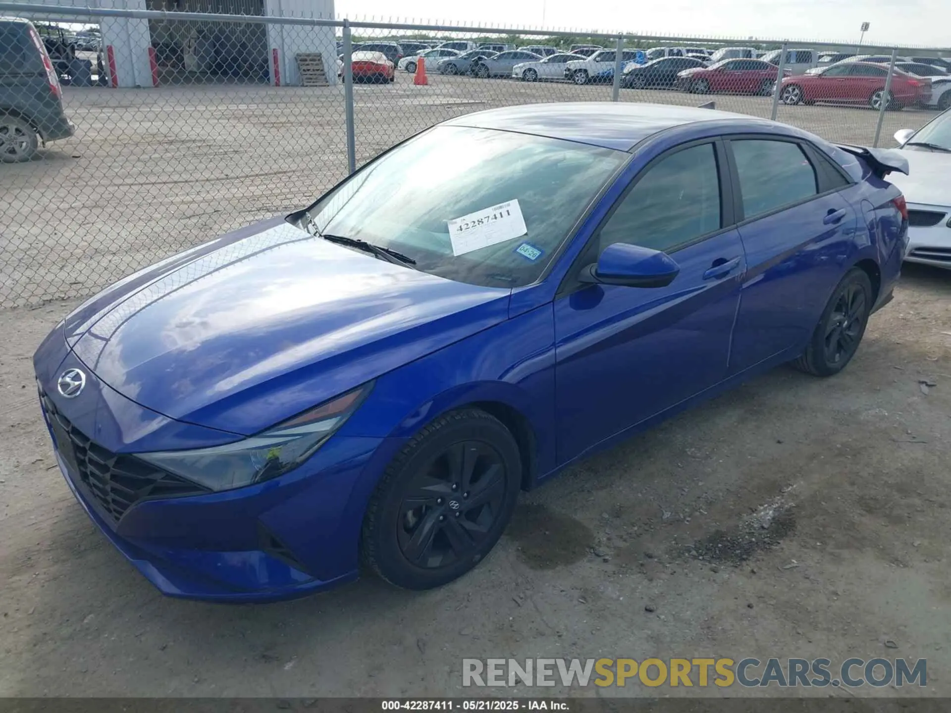 2 Фотография поврежденного автомобиля KMHLM4AG5PU539135 HYUNDAI ELANTRA 2023