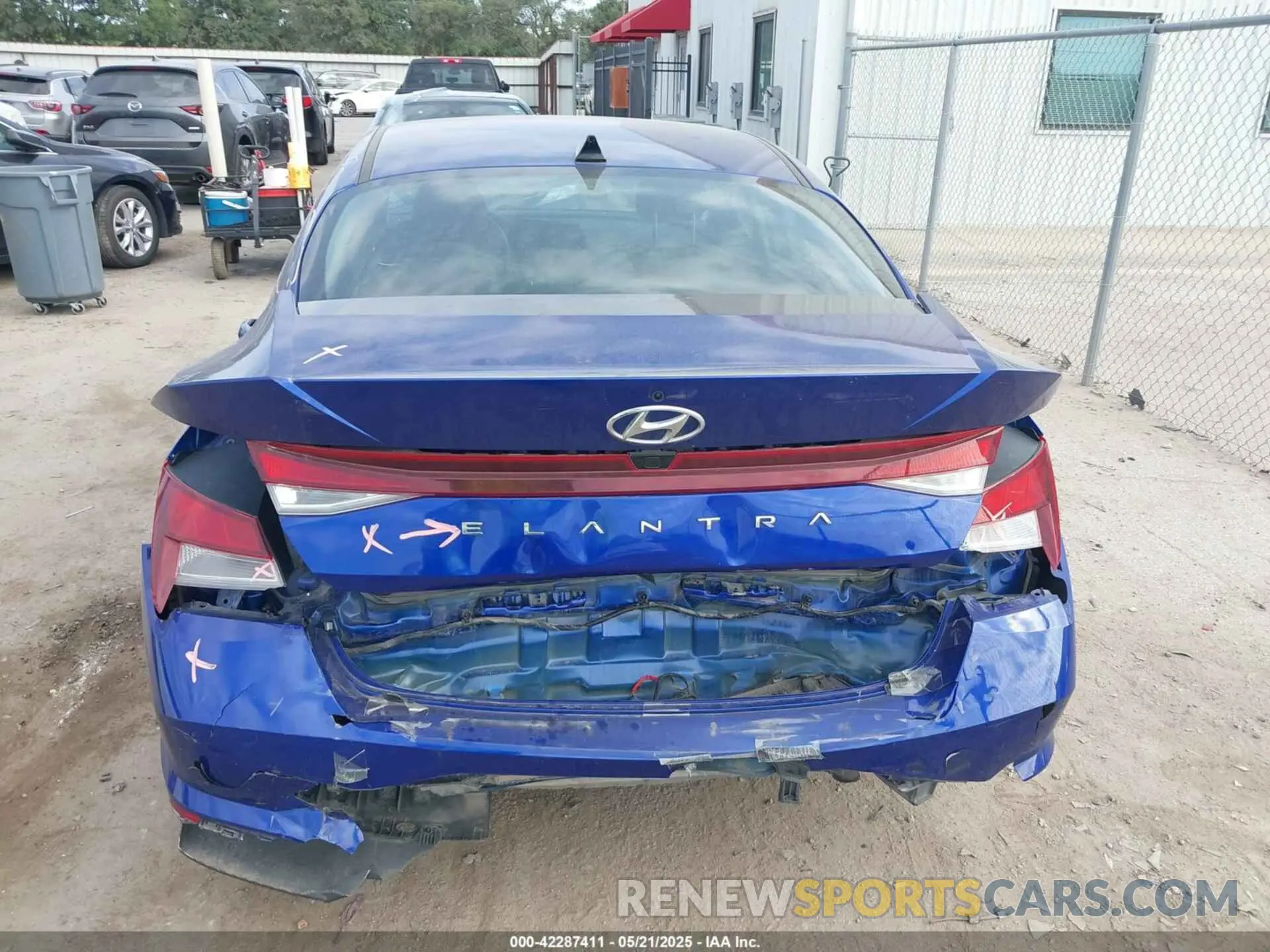 6 Фотография поврежденного автомобиля KMHLM4AG5PU539135 HYUNDAI ELANTRA 2023