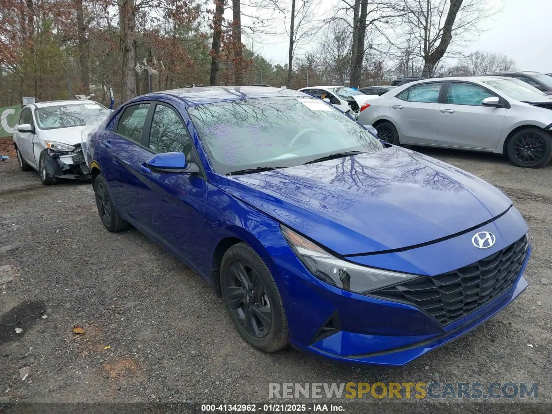 1 Photograph of a damaged car KMHLM4AG5PU546702 HYUNDAI ELANTRA 2023