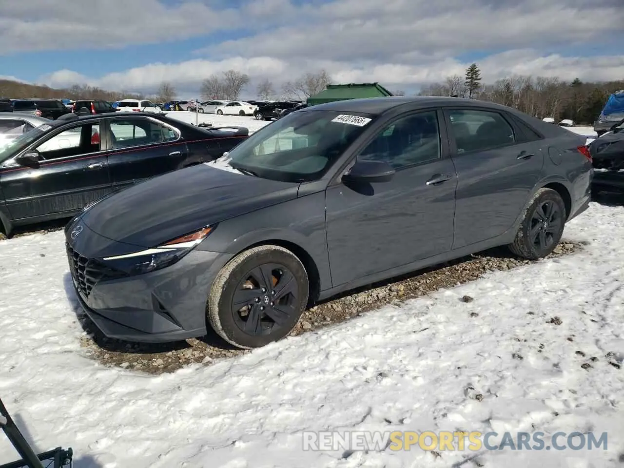 1 Photograph of a damaged car KMHLM4AG5PU568750 HYUNDAI ELANTRA 2023