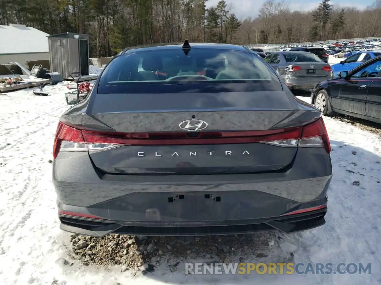 6 Photograph of a damaged car KMHLM4AG5PU568750 HYUNDAI ELANTRA 2023