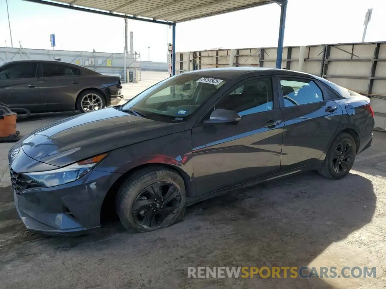 1 Photograph of a damaged car KMHLM4AG5PU606106 HYUNDAI ELANTRA 2023