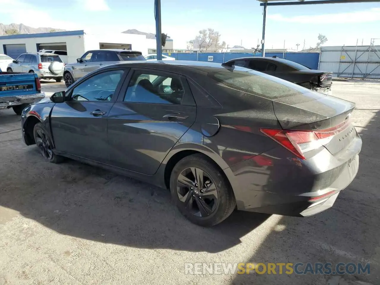 2 Photograph of a damaged car KMHLM4AG5PU606106 HYUNDAI ELANTRA 2023
