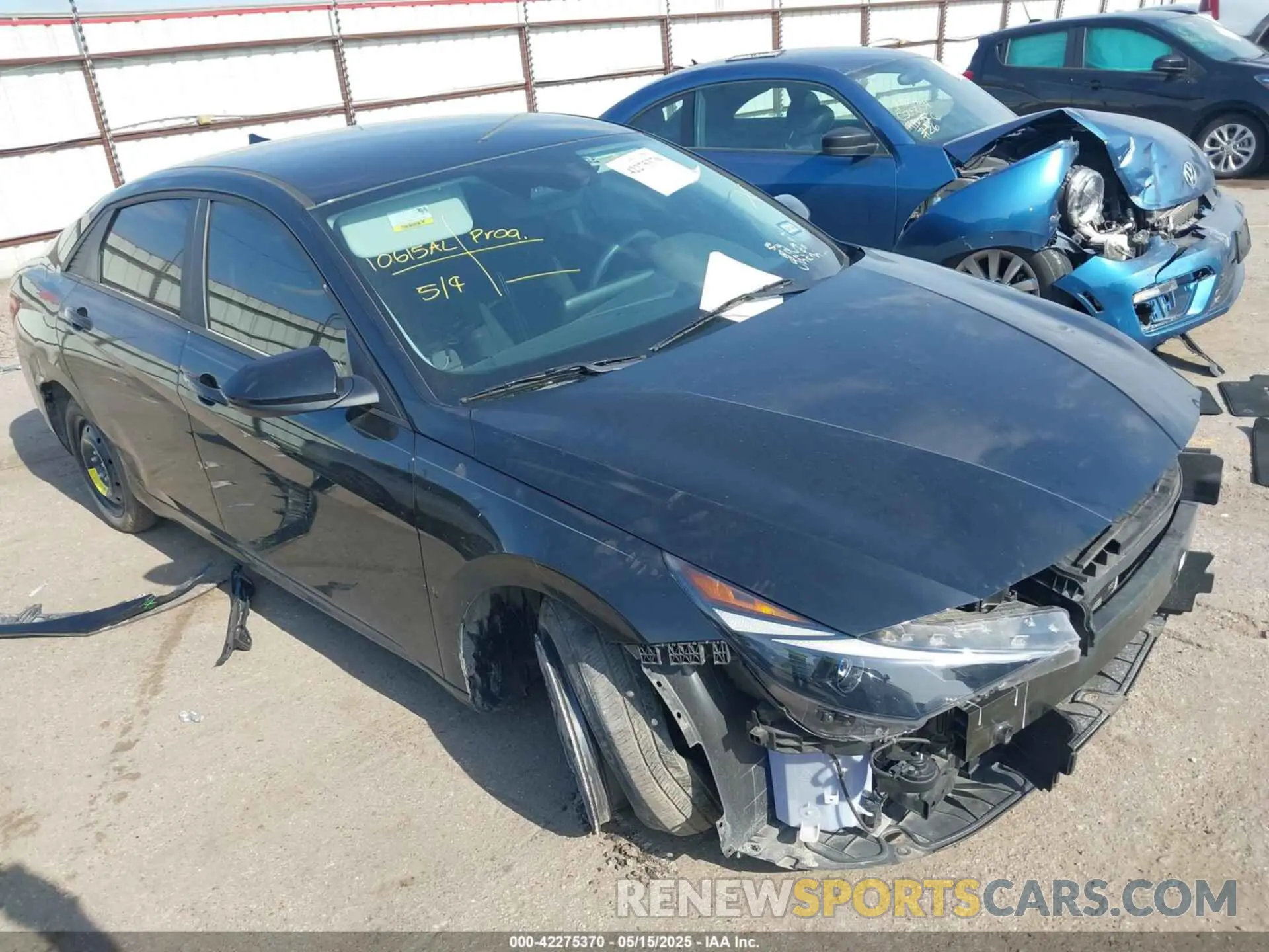 1 Photograph of a damaged car KMHLM4AG5PU625724 HYUNDAI ELANTRA 2023