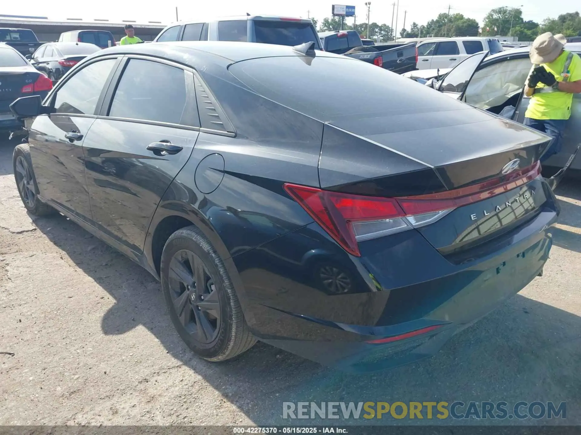 3 Photograph of a damaged car KMHLM4AG5PU625724 HYUNDAI ELANTRA 2023