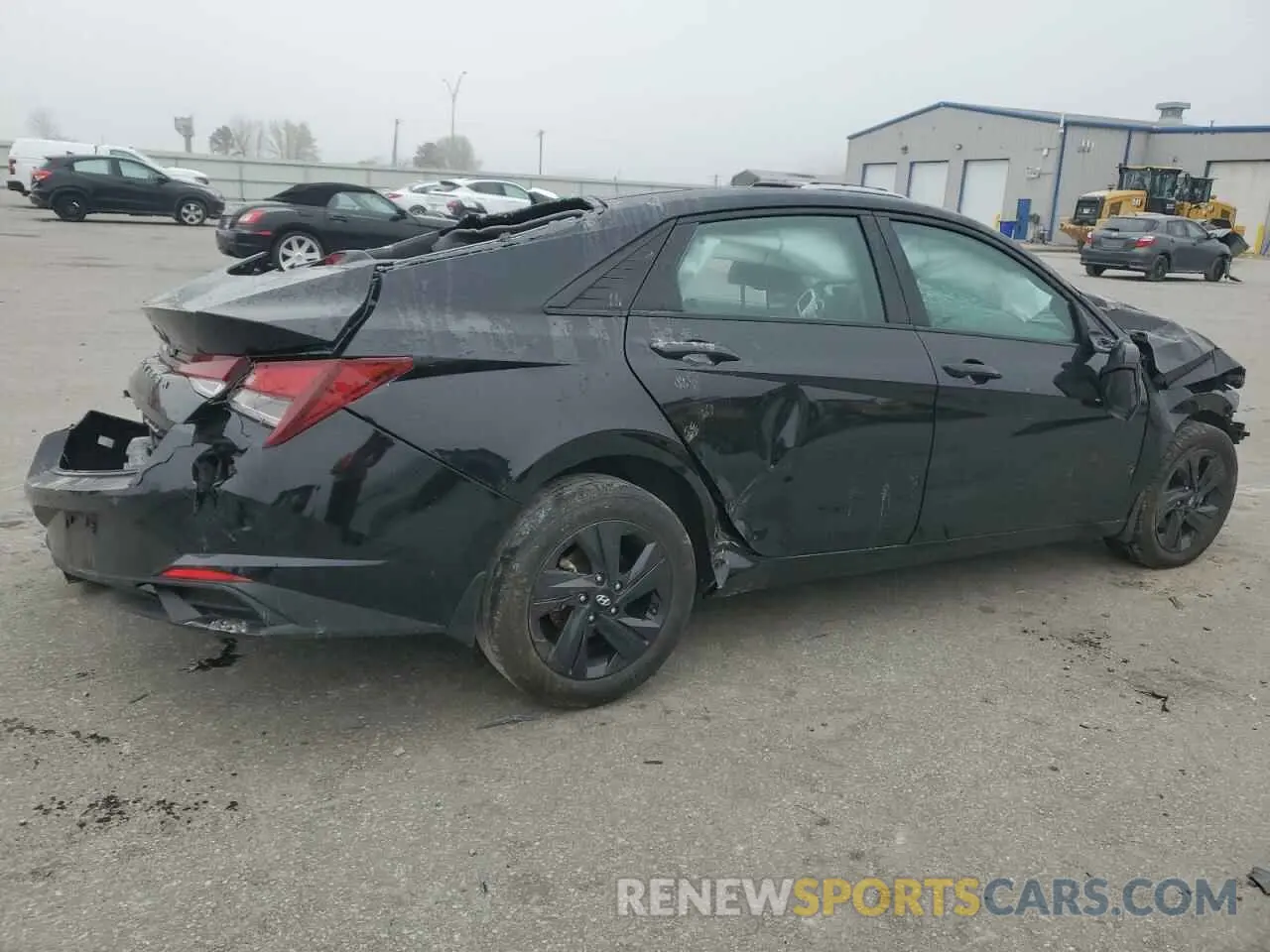 3 Photograph of a damaged car KMHLM4AG6PU424110 HYUNDAI ELANTRA 2023