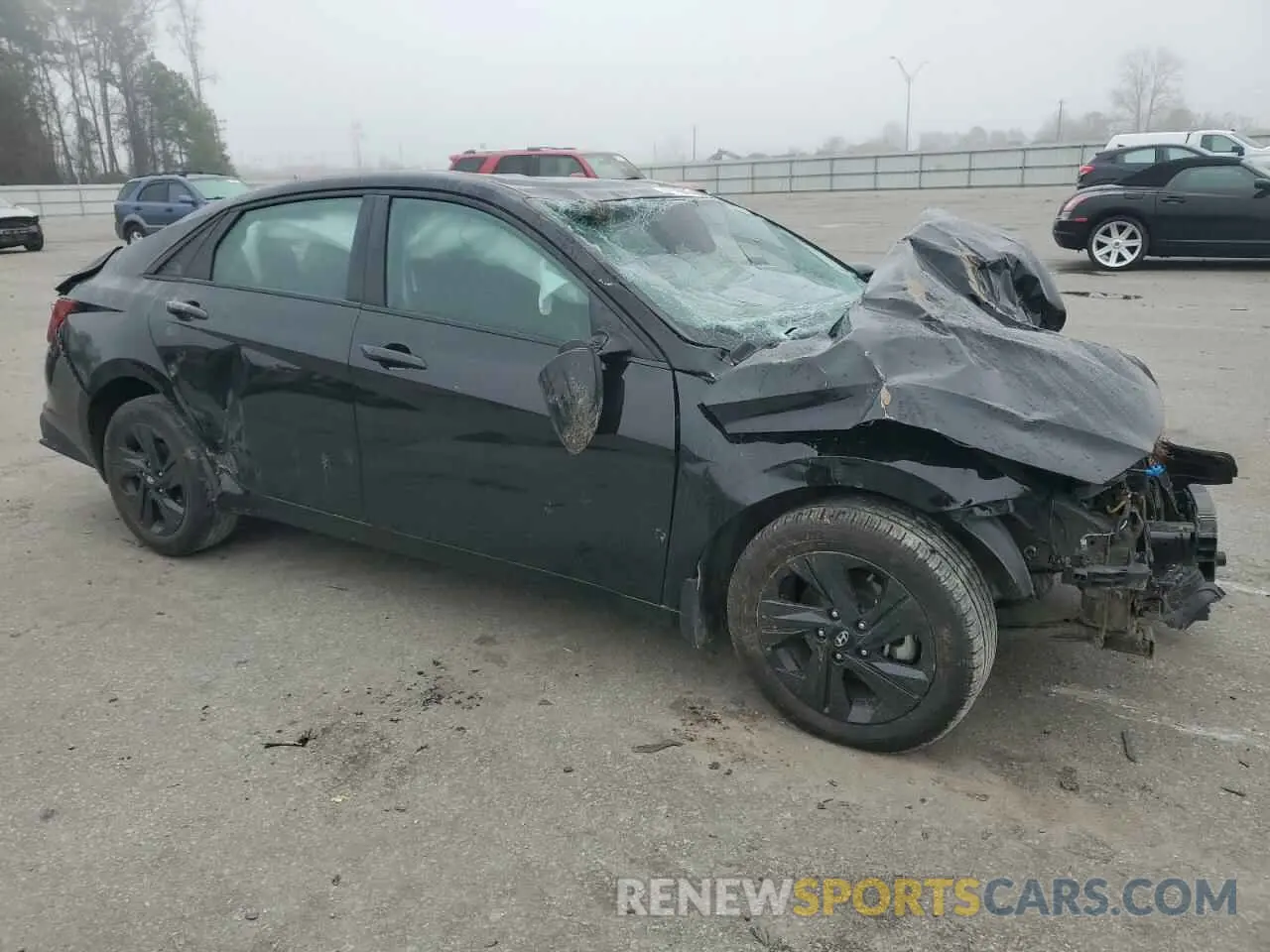 4 Photograph of a damaged car KMHLM4AG6PU424110 HYUNDAI ELANTRA 2023