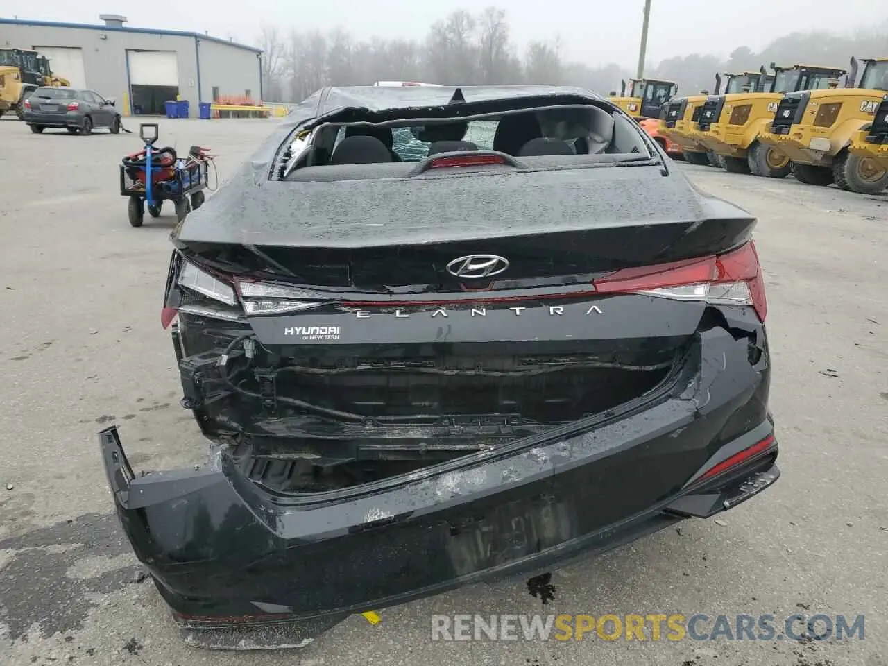6 Photograph of a damaged car KMHLM4AG6PU424110 HYUNDAI ELANTRA 2023