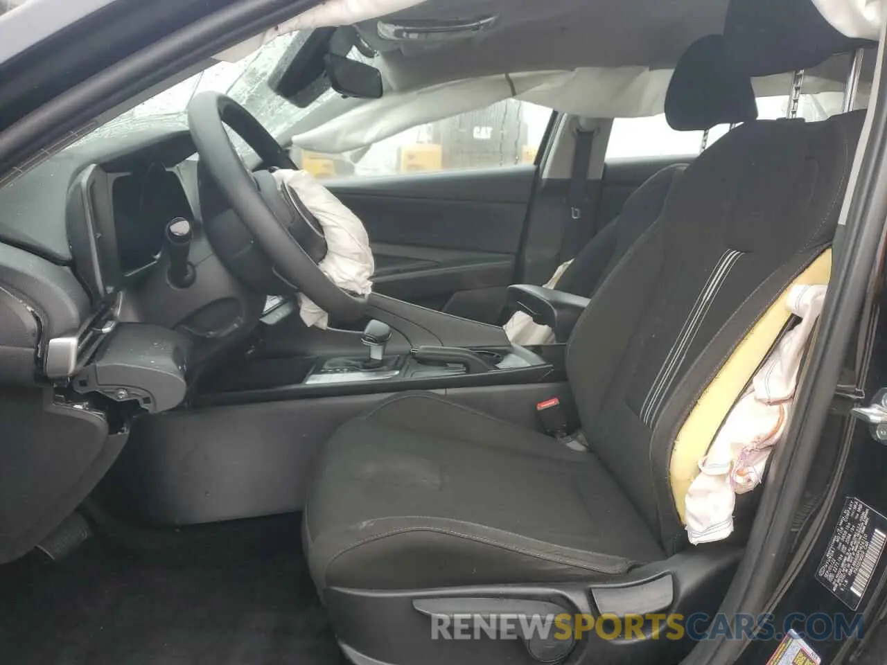 7 Photograph of a damaged car KMHLM4AG6PU424110 HYUNDAI ELANTRA 2023