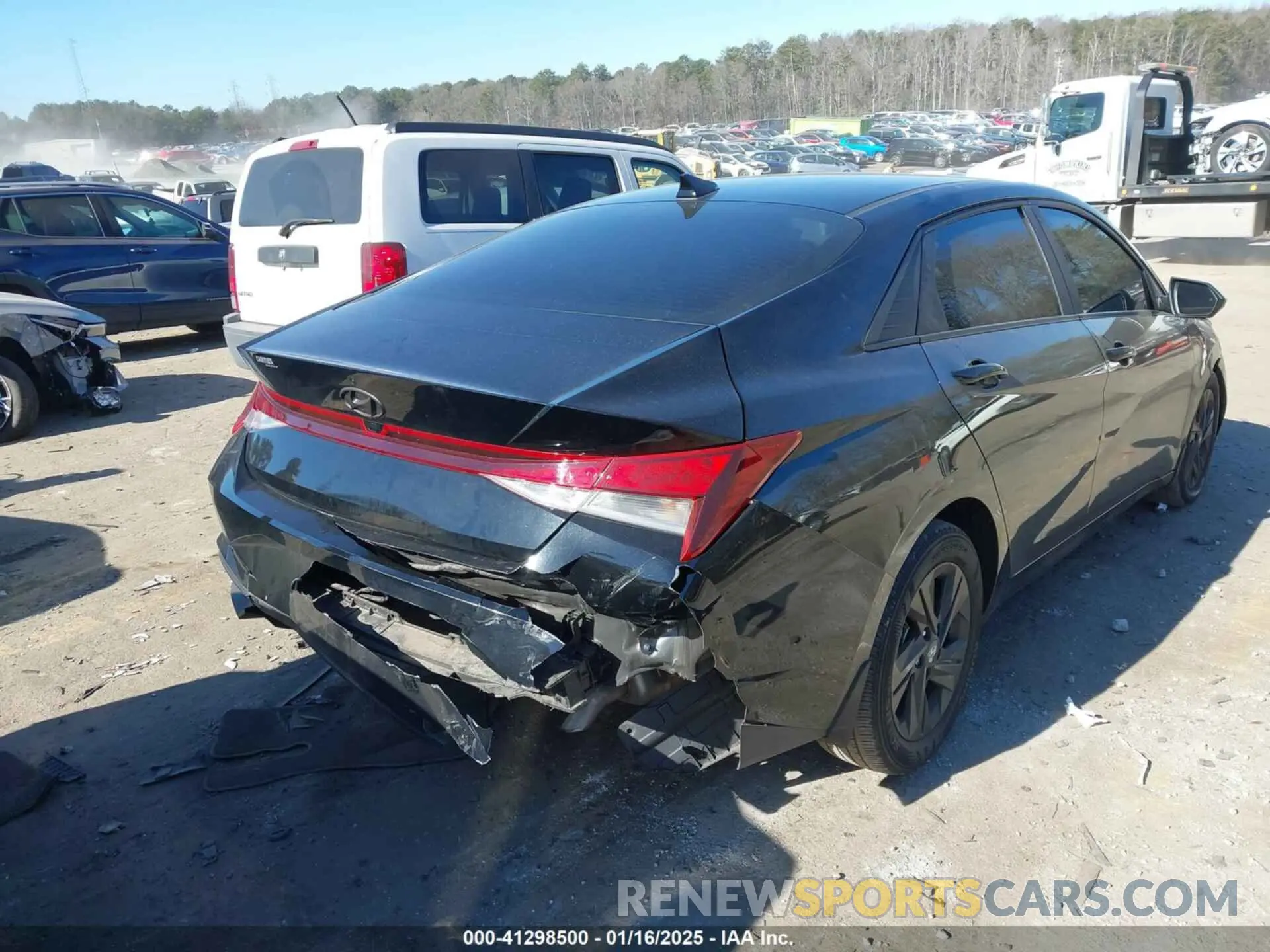 4 Photograph of a damaged car KMHLM4AG6PU426505 HYUNDAI ELANTRA 2023