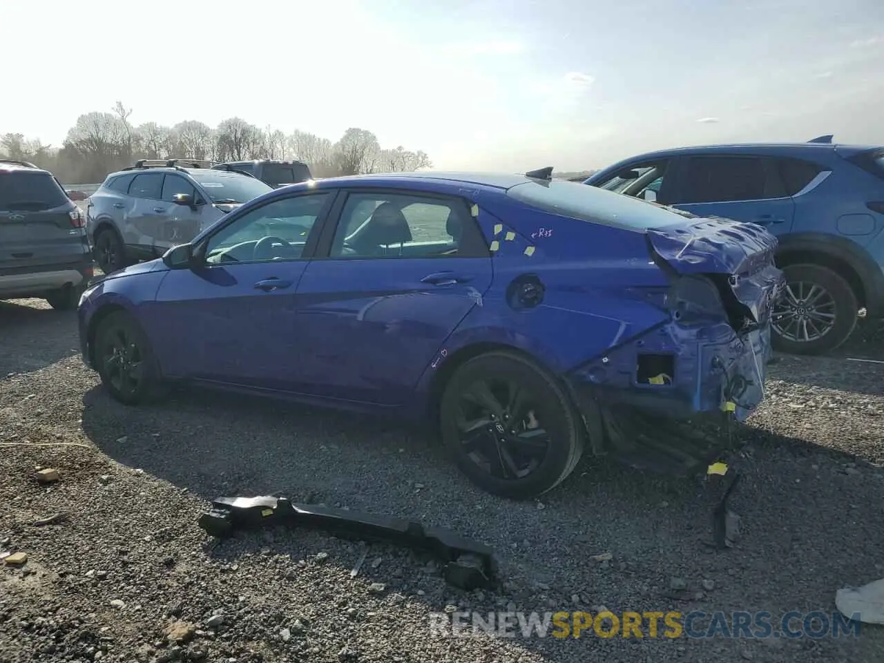 2 Photograph of a damaged car KMHLM4AG6PU498580 HYUNDAI ELANTRA 2023