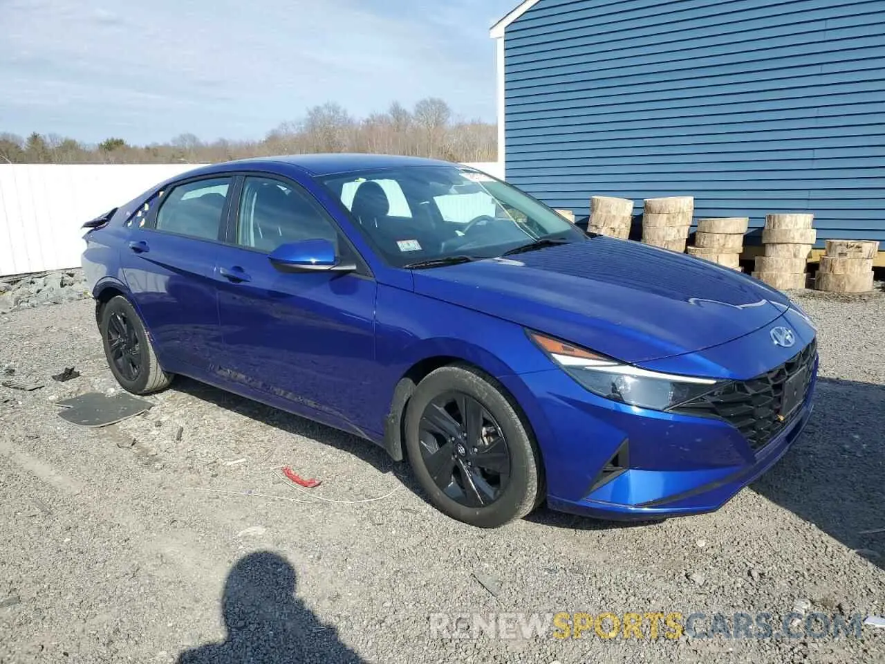 4 Photograph of a damaged car KMHLM4AG6PU498580 HYUNDAI ELANTRA 2023