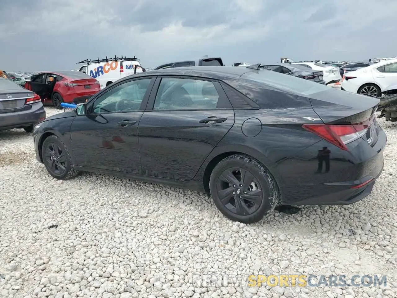 2 Фотография поврежденного автомобиля KMHLM4AG6PU531707 HYUNDAI ELANTRA 2023