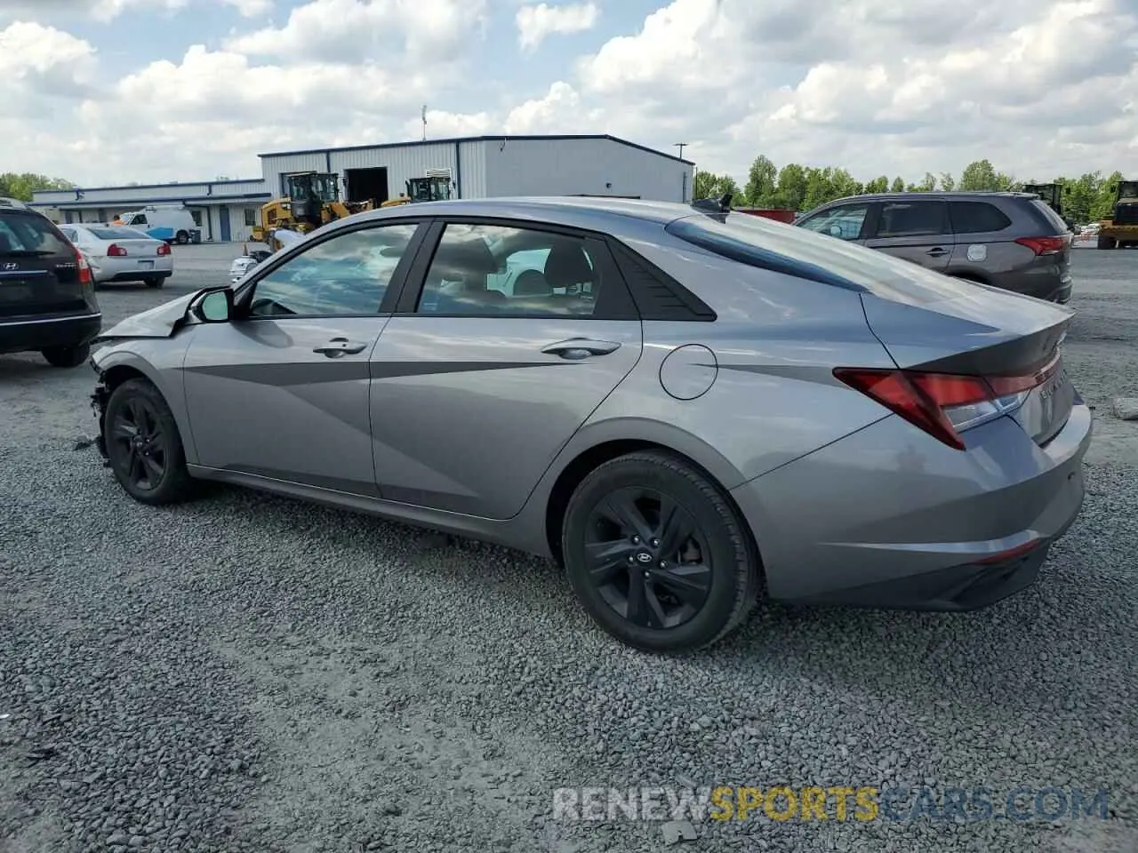 2 Photograph of a damaged car KMHLM4AG6PU542822 HYUNDAI ELANTRA 2023
