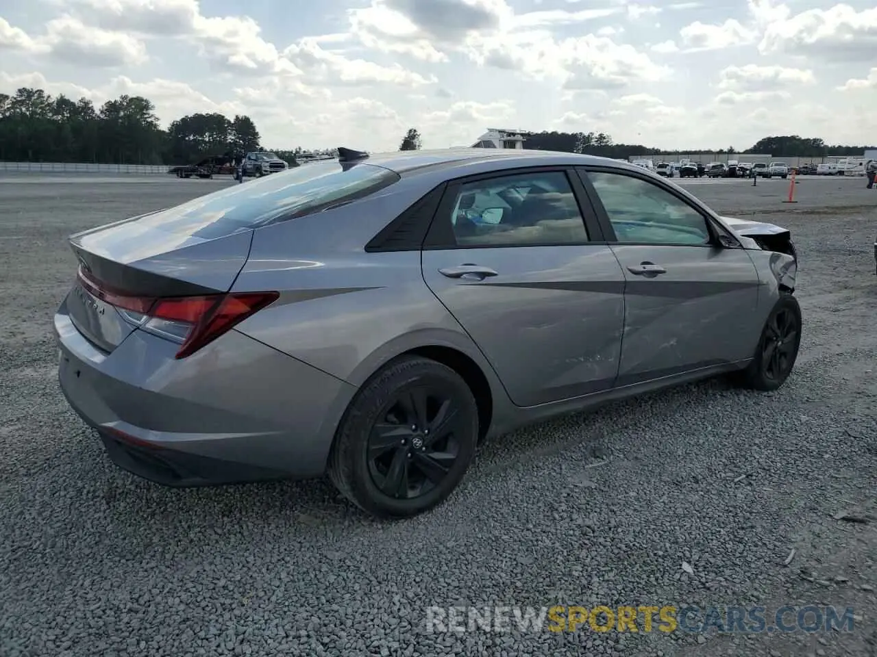 3 Photograph of a damaged car KMHLM4AG6PU542822 HYUNDAI ELANTRA 2023