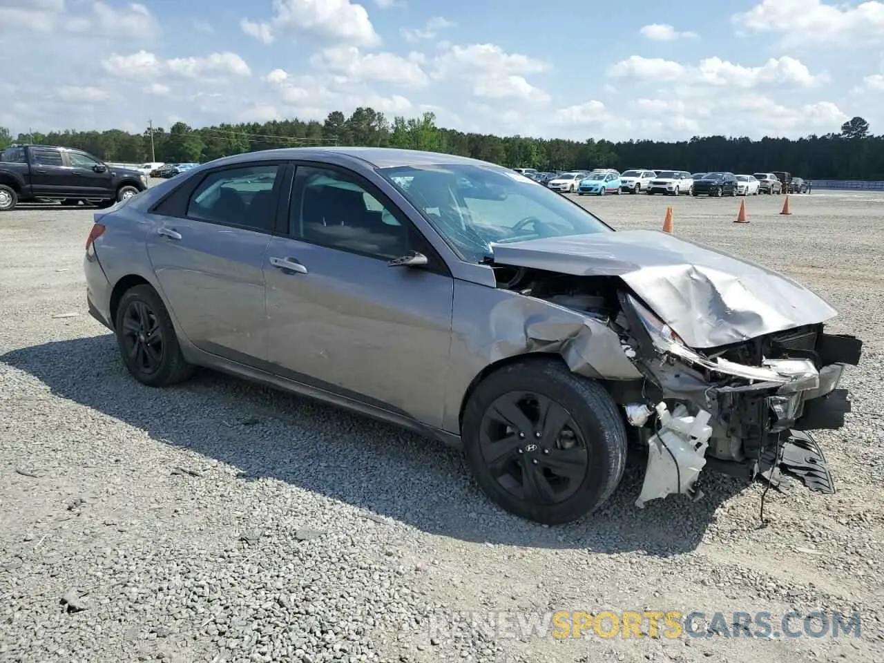 4 Photograph of a damaged car KMHLM4AG6PU542822 HYUNDAI ELANTRA 2023