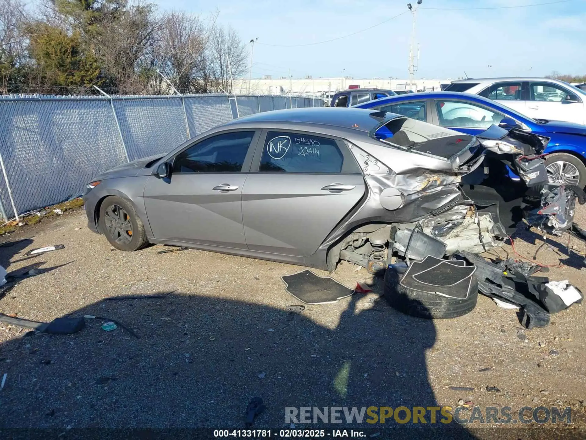13 Фотография поврежденного автомобиля KMHLM4AG6PU545185 HYUNDAI ELANTRA 2023